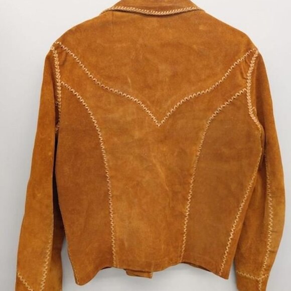 Vintage Suede Jacket - Whipstitch. Handmade - Picture 2 of 5